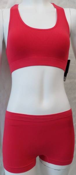 Bambus Dame bokser shorts Bringebr-rd